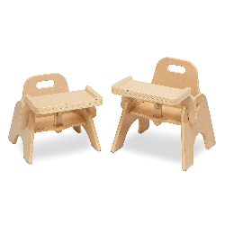 Fauteuil avec plateau et butée - T00