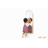 Miroir mural en arche