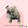 Habillage de pluie universel pour poussette simple sans arceaux