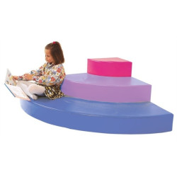 Module escad'angle podium en mousse pvc