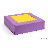Module de 2 cubes carrés en mousse pvc empilable h.25
