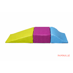 Kit modules poussin roulé boulé en mousse pvc 30cm