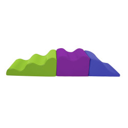 Kit vague a petit pas 3 modules en mousse pvc v2