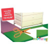 Tapis de protection en mousse sur mesure épaisseur 2cm
