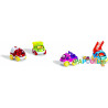 Lot de 4 mini véhicules