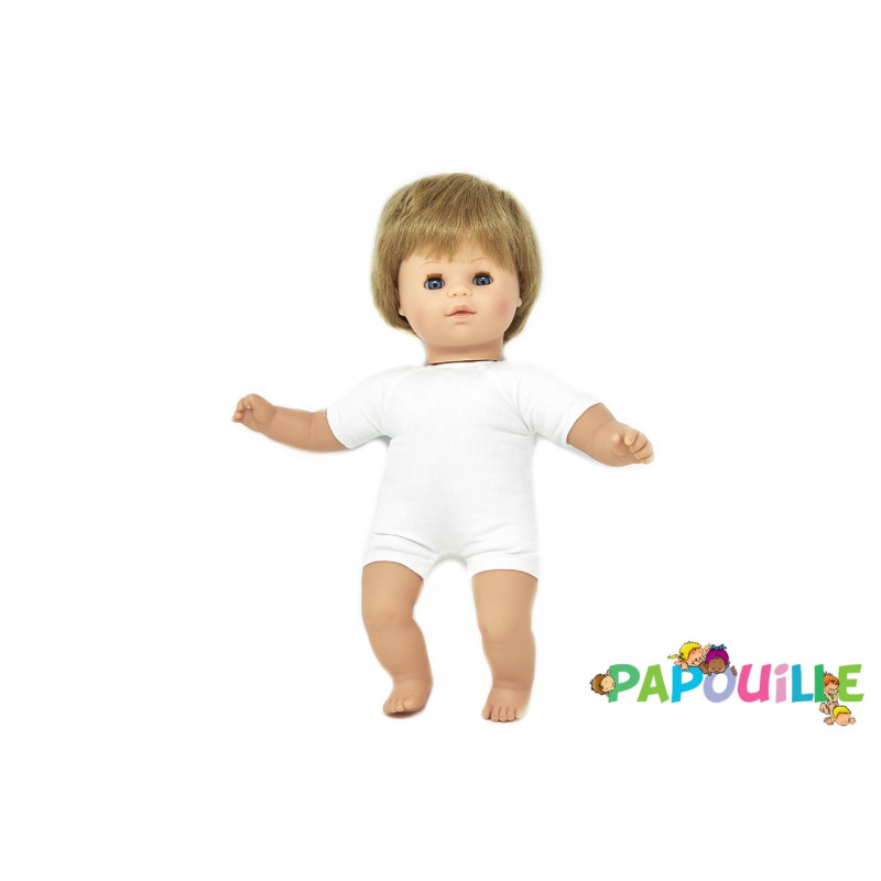 Poupon corps mou avec cheveux 30cm garçon