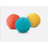 3 balles tactiles sensorielles