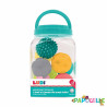 Lot de 8 balles sensorielles
