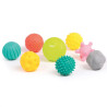 Lot de 8 balles sensorielles