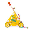 Chariot multi-activités chat en bois enfant (janod)