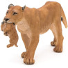 Figurine Lionne et son lionceau