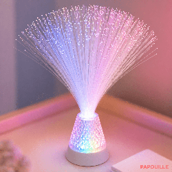 Fibres optiques LED