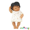 Poupée corps dur avec cheveux 30cm asiatique