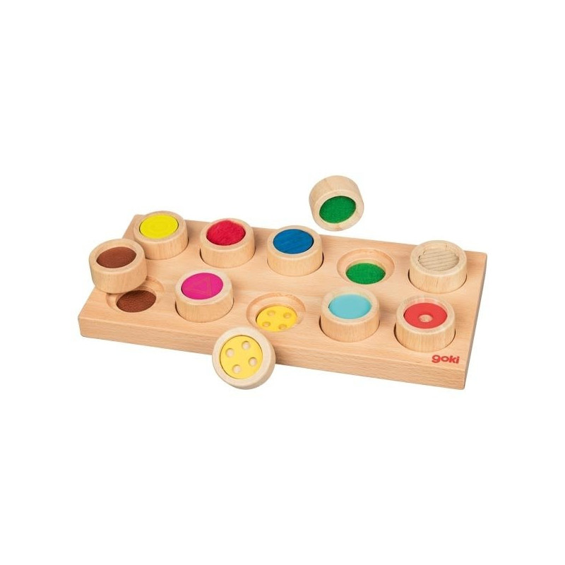 Jeu de mémo tactile