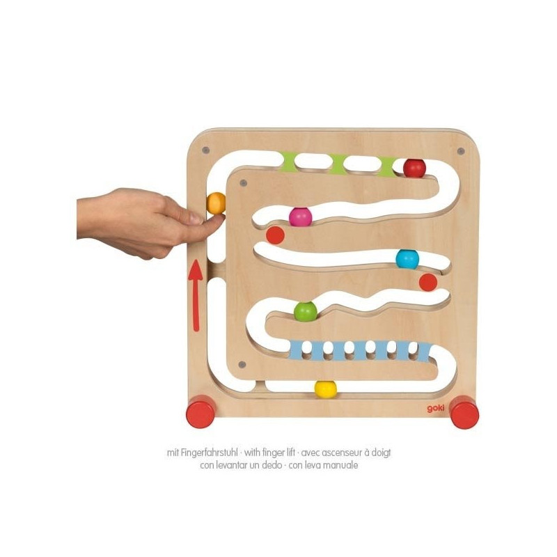 Toboggan à boules