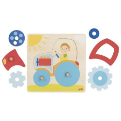 Puzzle tracteur fermier