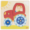 Puzzle tracteur fermier