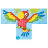 Puzzle de cubes animaux sauvages