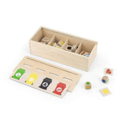 J'apprend le tri sélectif - jouet en bois -