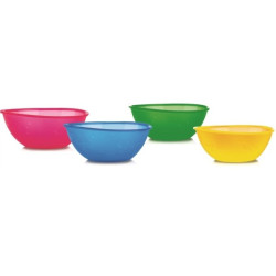 Set de 4 bols nuby