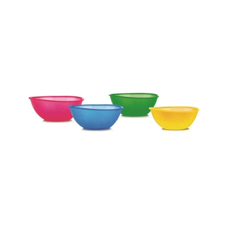 Set de 4 bols nuby