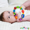 Anneau de dentition rigide et souple bug-a-loopﾙ - 3m+