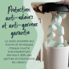 Poubelle à couches twist and click xl 60 couches greenfilm
