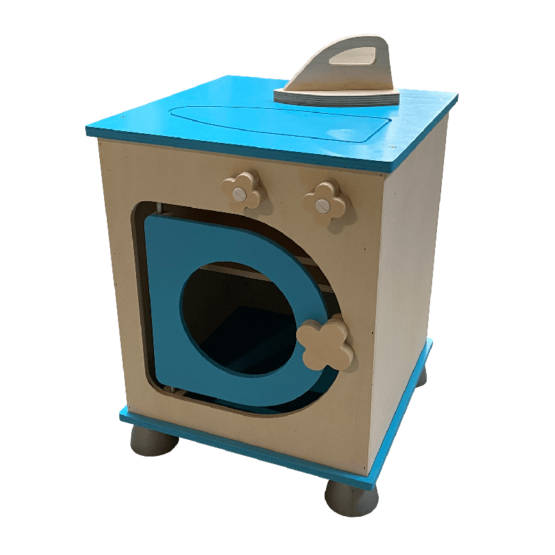 Bloc pour lingerie imitation lave-linge en bois