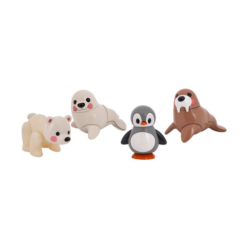 4 figurines - animaux polaires