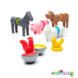Animaux de la ferme magnétiques