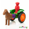 Le tracteur magnétique de la ferme