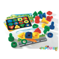 Jeu didactique nuts and bolts cartes à visser