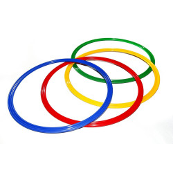 5 cerceaux plats pour enfant 40 cm