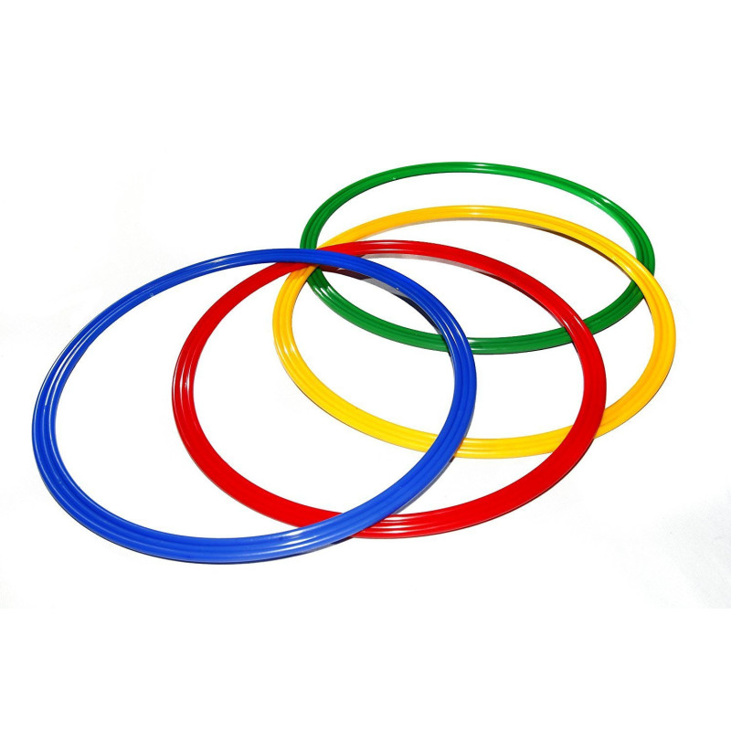 5 cerceaux plats pour enfant 40 cm