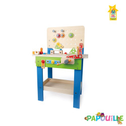 Grand établi bois du bricoleur