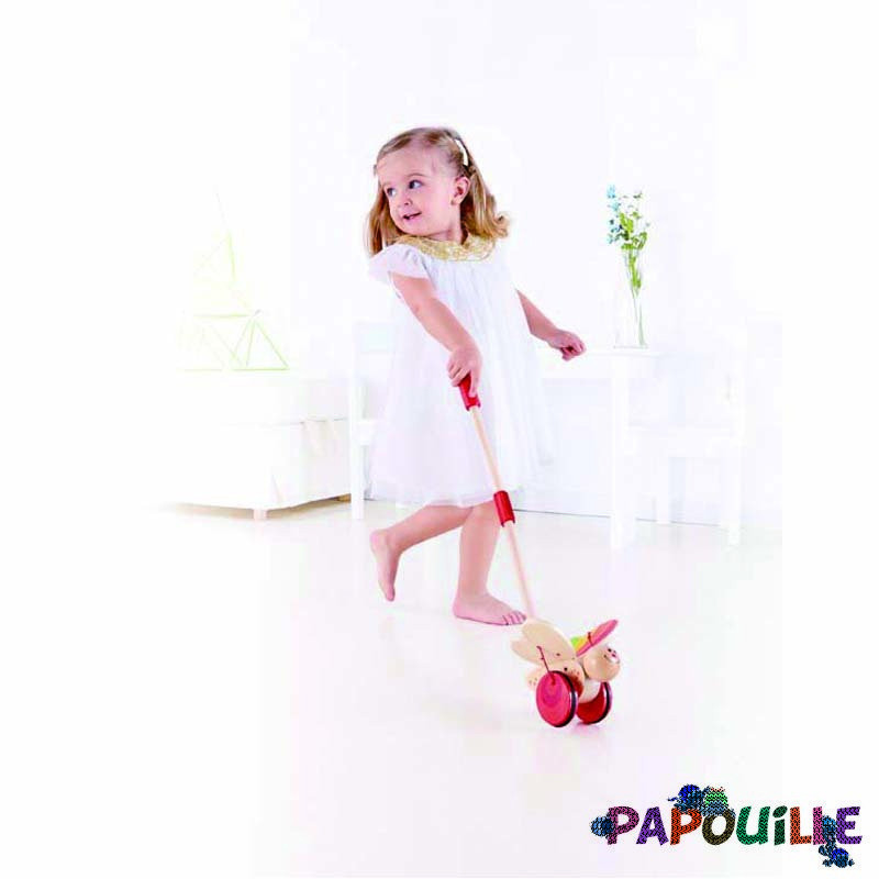 Le papillon à pousser
