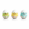 Set de 3 hochets poussins