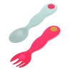 Set 2 couverts bébé d'apprentissage ergonomique