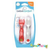Set 2 couverts bébé d'apprentissage ergonomique