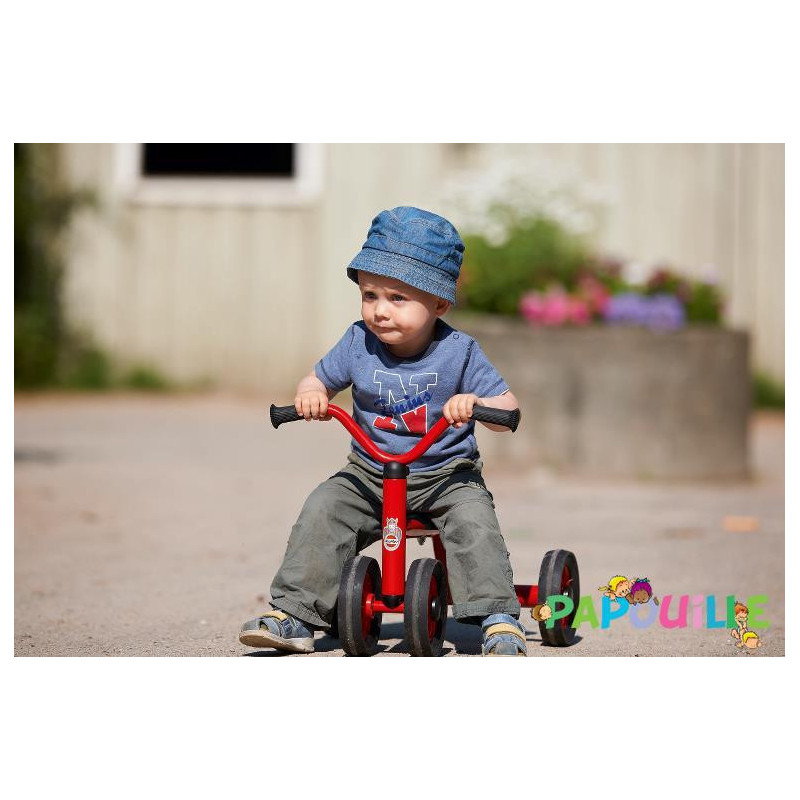 Porteur enfant mini viking quatre roues pushbike
