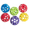 3 balles alvéolées souples