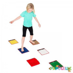 Dalles tapis sensorielles lot de 6