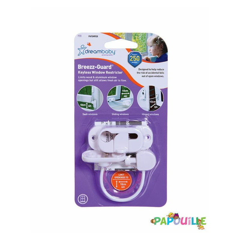 Entrebâilleur de fenêtre brezz guard