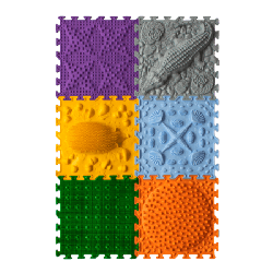 Puzzle sensoriel exploration 6 pieces