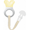 Anneau de dentition réfrigérant avec attache - Bleu