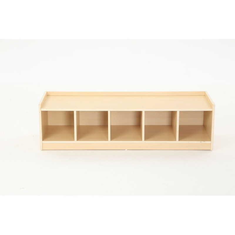 Low Storage Cabinet with 5 Compartments