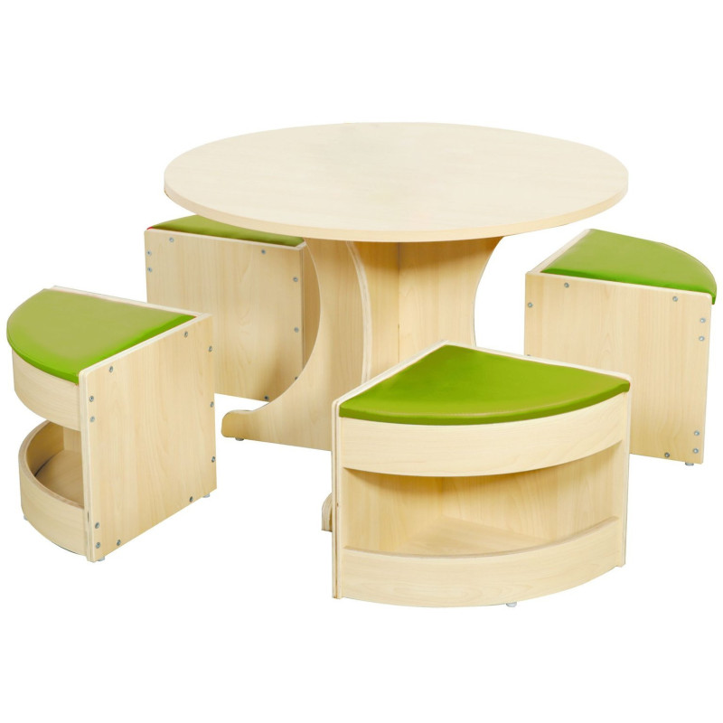 Round Table & Chairs - set