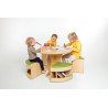 Round Table & Chairs - set
