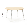 Round Table Owlaf 120 cm. incl. height-adjustable metal legs - HPL surface