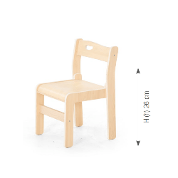 Chair "Ole". seat height: 26 cm. without armrest - (4 Chairs/Carton - Price per piece!)